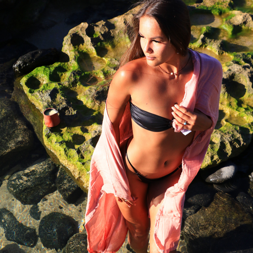 Coral Pink Sarong