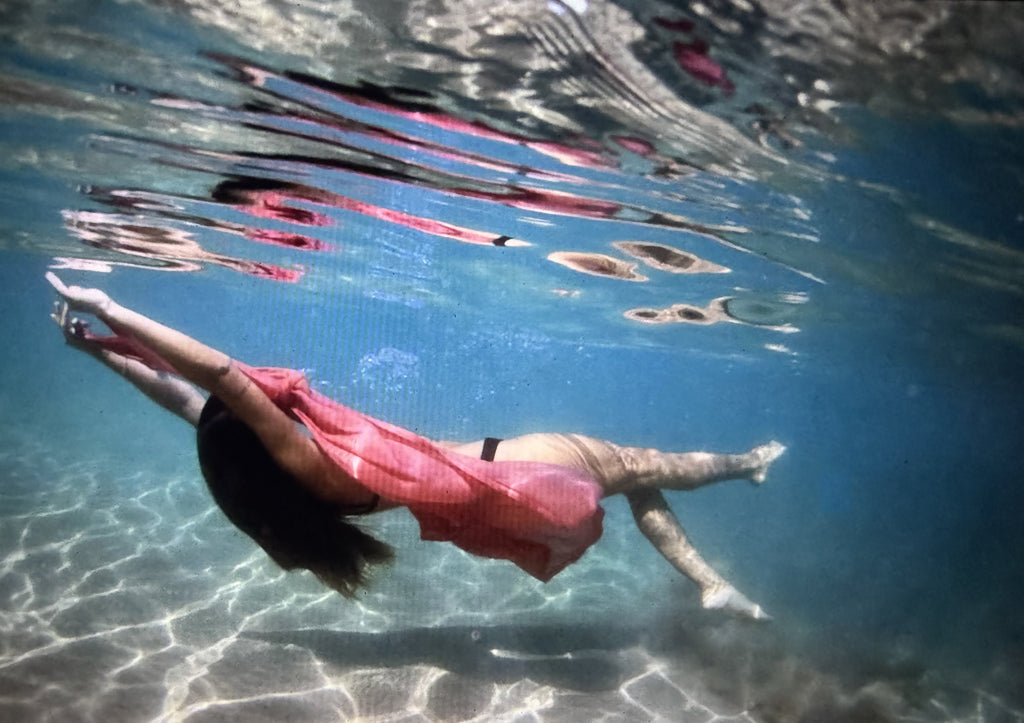 Coral Pink Bamboo Beach Sarong – Women's Swim Cover Up Wrap