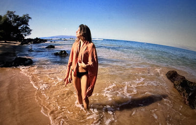Clay Red sarong color